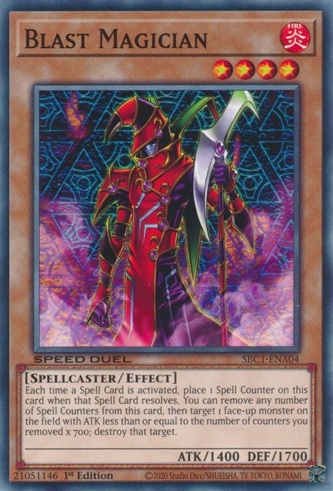 Blast Magician (SBC1-ENA04)  Common