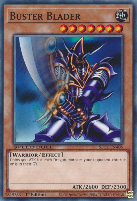Buster Blader (SBC1-ENA06)  Common