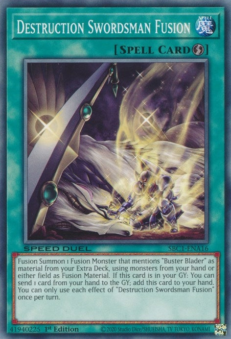 Destruction Swordsman Fusion (SBC1-ENA16)  Common