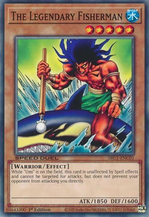 The Legendary Fisherman (SBC1-ENC01)  Common