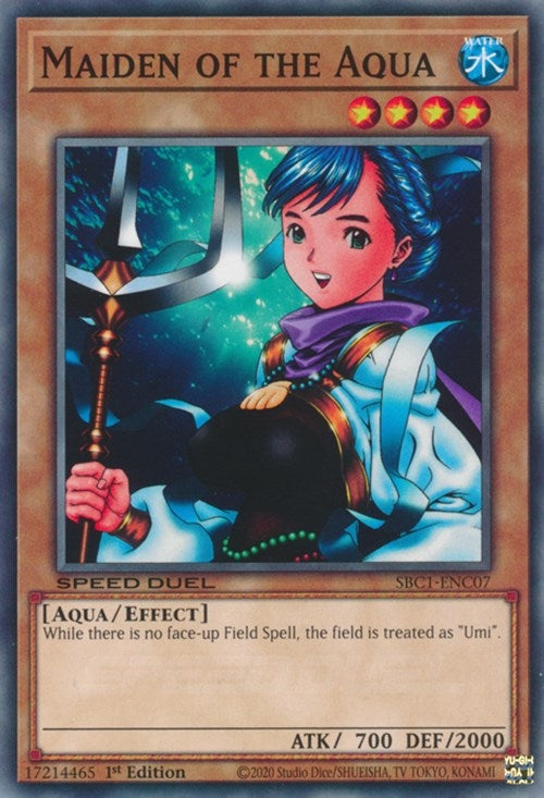 Maiden of the Aqua (SBC1-ENC07)  Common