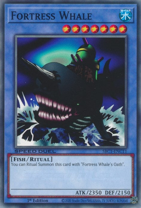 Fortress Whale (SBC1-ENC11)  Common