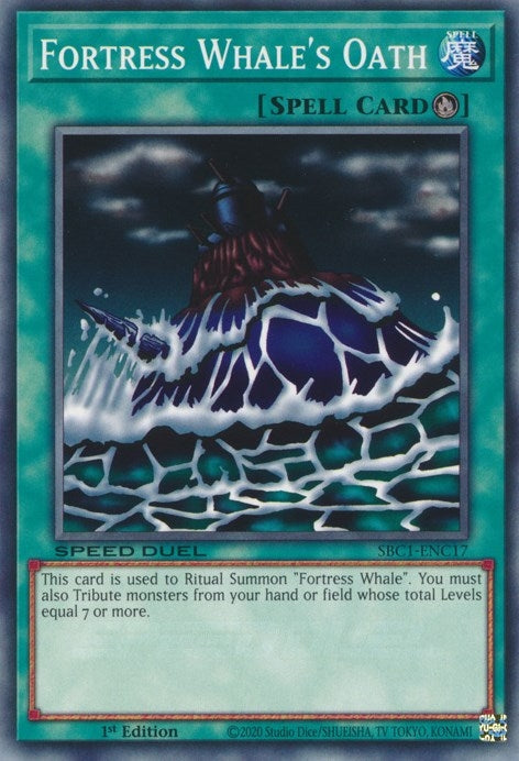 Fortress Whale's Oath (SBC1-ENC17)  Common