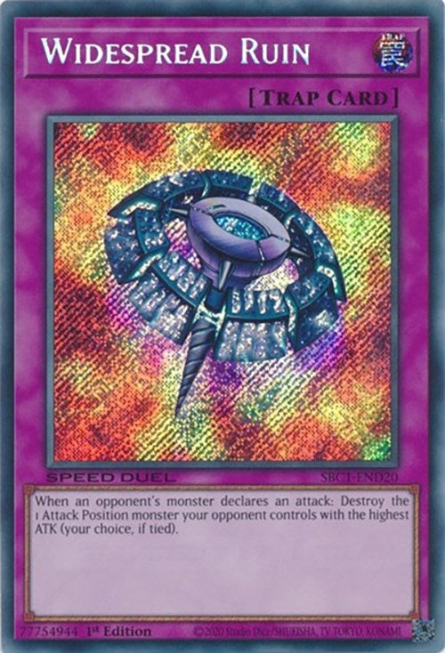 Widespread Ruin  (SBC1-END20)  Secret Rare