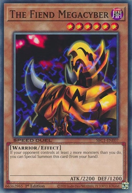 The Fiend Megacyber (SBC1-ENE07)  Common