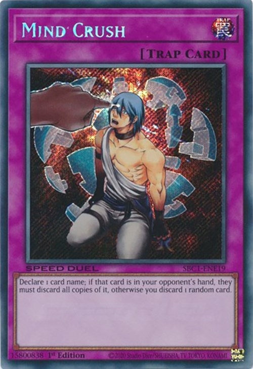 Mind Crush  (SBC1-ENE19)  Secret Rare
