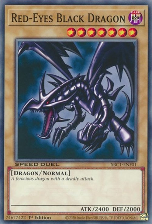 Red-Eyes Black Dragon (SBC1-ENF01)  Common