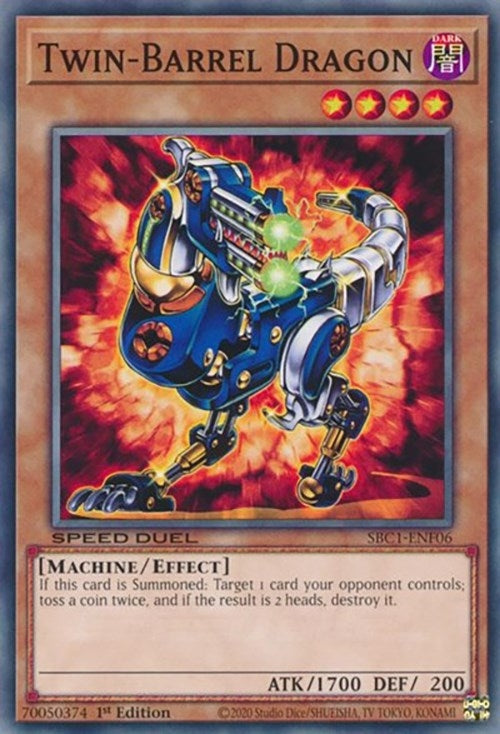 Twin-Barrel Dragon (SBC1-ENF06)  Common