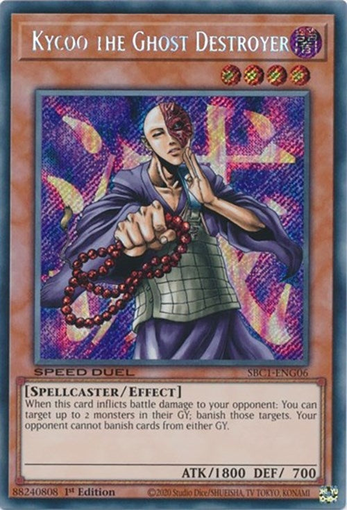 Kycoo the Ghost Destroyer  (SBC1-ENG06)  Secret Rare