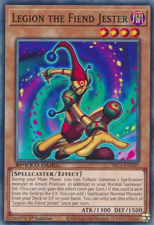 Legion the Fiend Jester (SBC1-ENG07)  Common