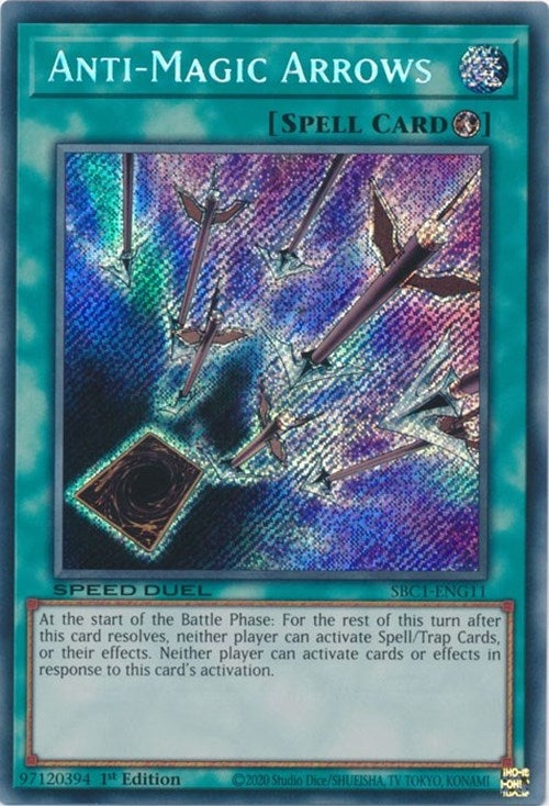 Anti-Magic Arrows  (SBC1-ENG11)  Secret Rare