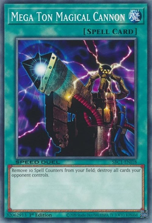 Mega Ton Magical Cannon (SBC1-ENI18)  Common