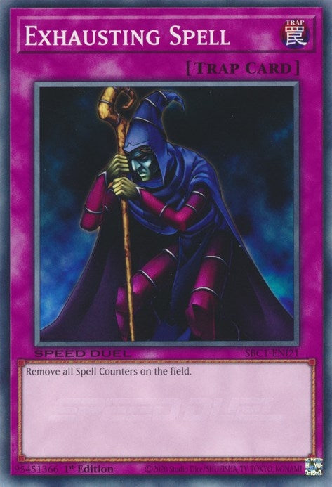 Exhausting Spell (SBC1-ENI21)  Common