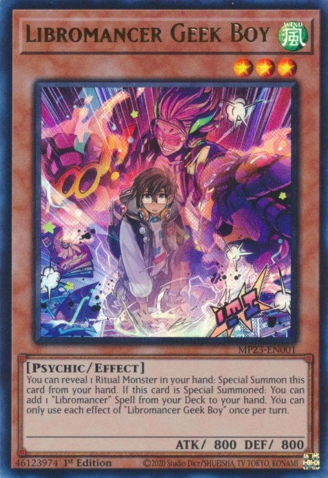 Libromancer Geek Boy (MP23-EN001)  Ultra Rare
