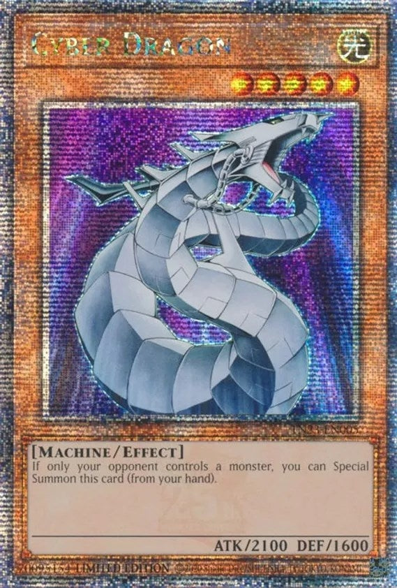 Cyber Dragon  (TN23-EN005) (Limited) Quarter Century Secret Rare
