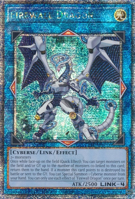 Firewall Dragon  (TN23-EN008) (Limited) Quarter Century Secret Rare
