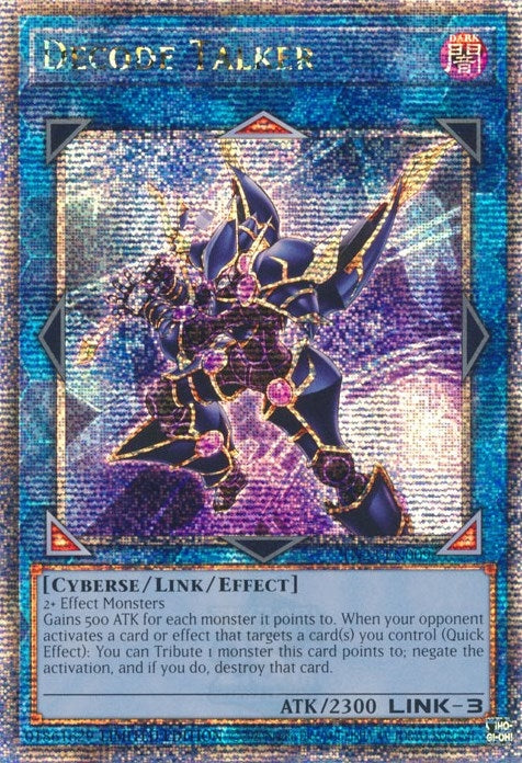 Decode Talker  (TN23-EN009) (Limited) Quarter Century Secret Rare