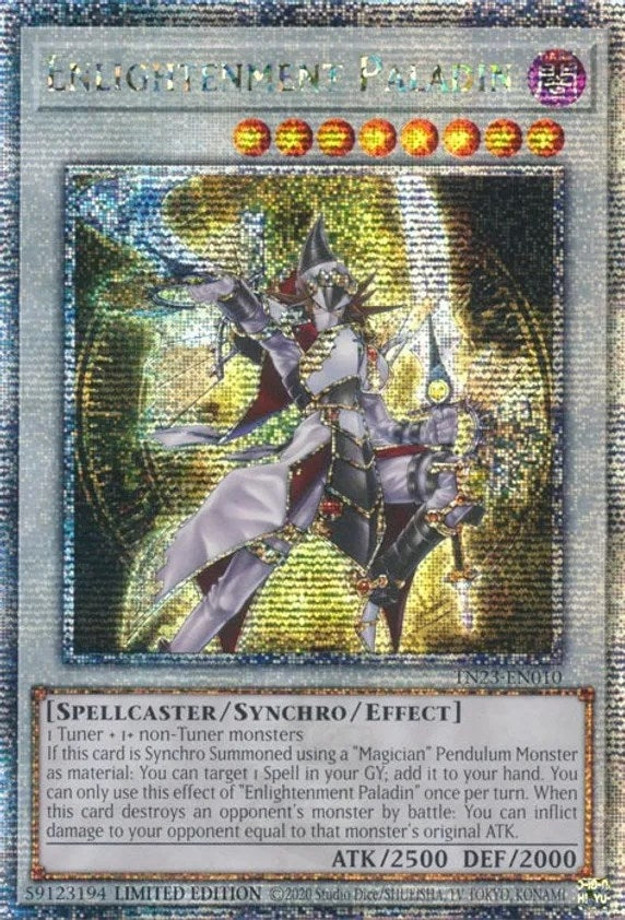 Enlightenment Paladin  (TN23-EN010) (Limited) Quarter Century Secret Rare