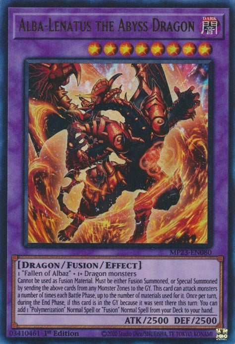 Alba-Lenatus the Abyss Dragon (MP23-EN080) (MP23)