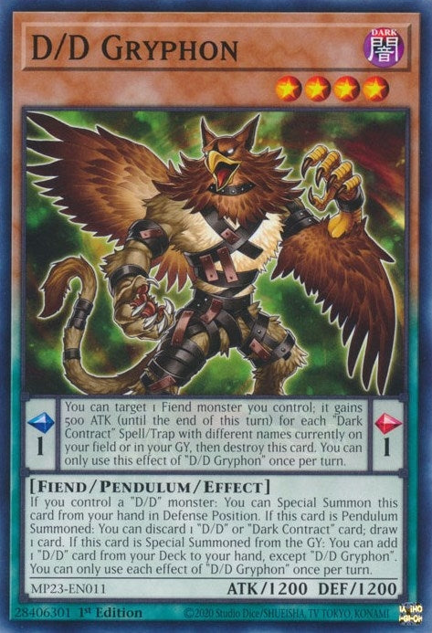 D/D Gryphon (MP23-EN011)  Common