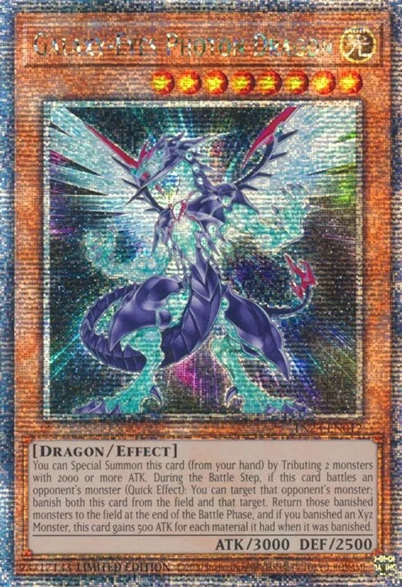 Galaxy-Eyes Photon Dragon  (TN23-EN012) (Limited) Quarter Century Secret Rare