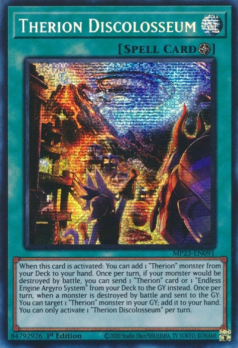 Therion Discolosseum (MP23-EN091)  Prismatic Secret Rare