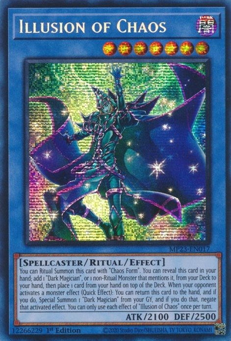 Illusion of Chaos (MP23-EN017)  Prismatic Secret Rare