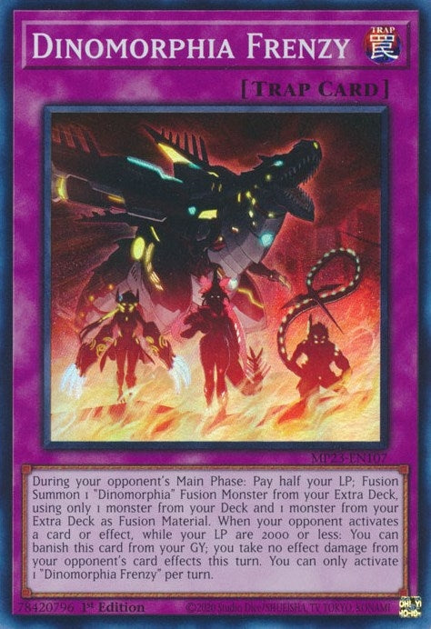 Dinomorphia Frenzy (MP23-EN107)  Super Rare