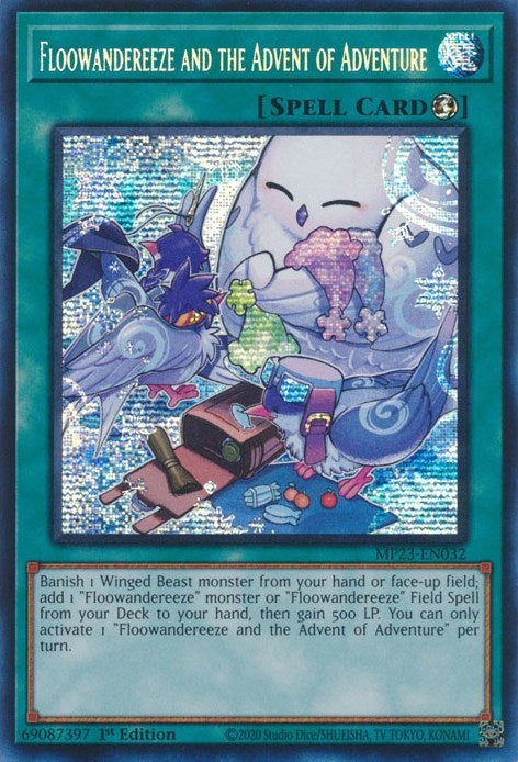 Floowandereeze and the Advent of Adventure (MP23-EN032)  Prismatic Secret Rare