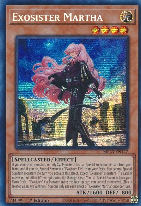 Exosister Martha (MP23-EN127)  Prismatic Secret Rare