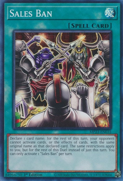 Sales Ban (MP23-EN035)  Super Rare