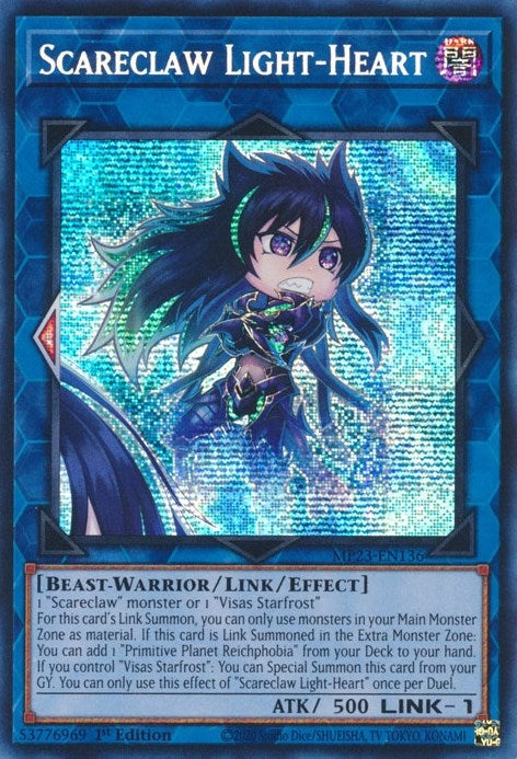 Scareclaw Light-Heart (MP23-EN136)  Prismatic Secret Rare