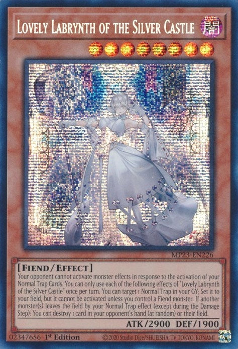 Lovely Labrynth of the Silver Castle (MP23-EN226)  Prismatic Secret Rare