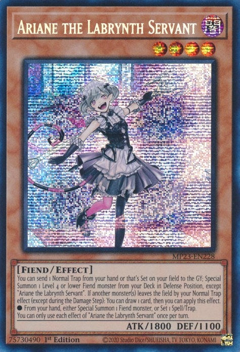 Ariane the Labrynth Servant (MP23-EN228)  Prismatic Secret Rare