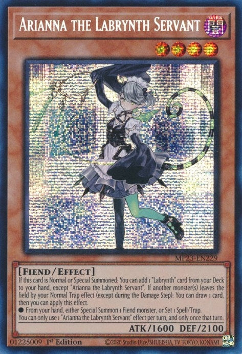Arianna the Labrynth Servant (MP23-EN229)  Prismatic Secret Rare