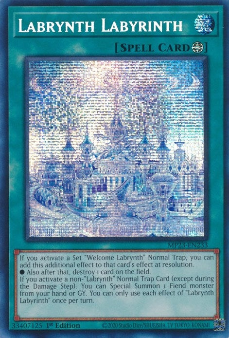 Labrynth Labyrinth (MP23-EN233)  Prismatic Secret Rare