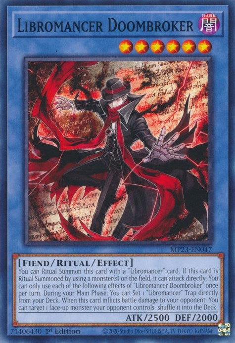 Libromancer Doombroker (MP23-EN047)  Common