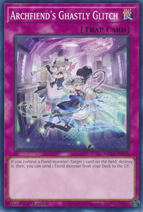 Archfiend's Ghastly Glitch (MP23-EN238)  Common