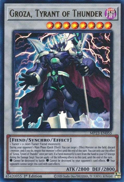 Groza, Tyrant of Thunder (MP23-EN055)  Ultra Rare