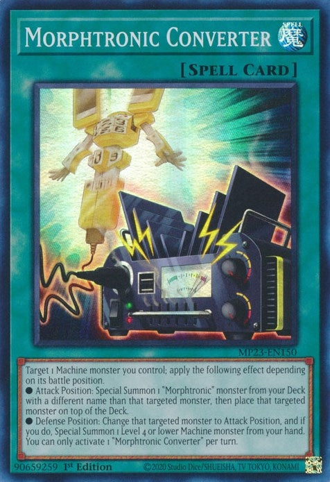 Morphtronic Converter (MP23-EN150)  Super Rare
