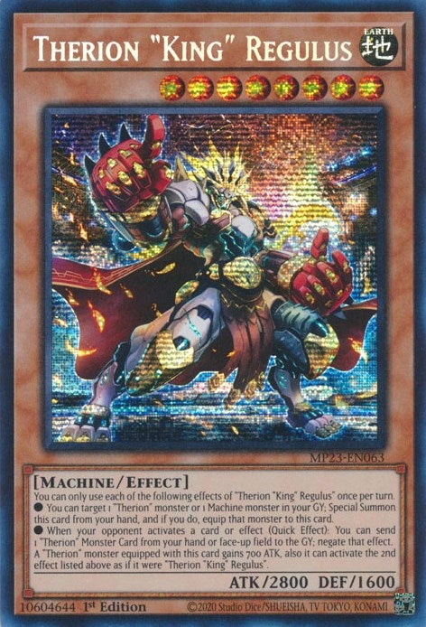Therion "King" Regulus (MP23-EN063)  Prismatic Secret Rare
