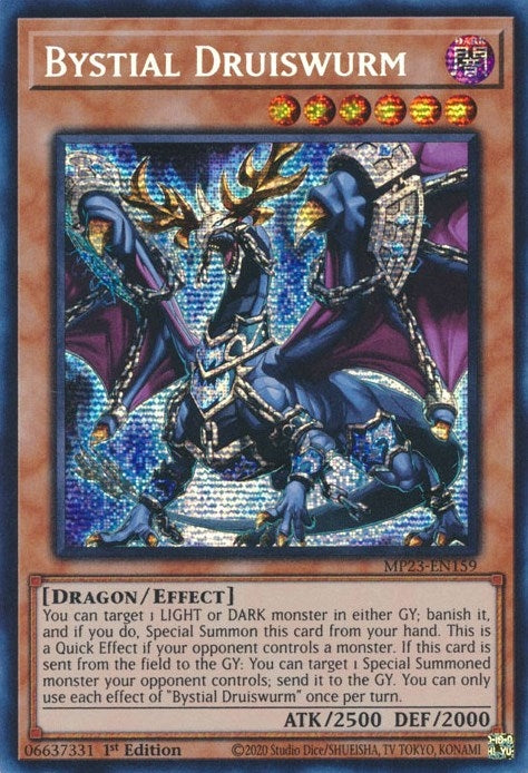 Bystial Druiswurm (MP23-EN159)  Prismatic Secret Rare