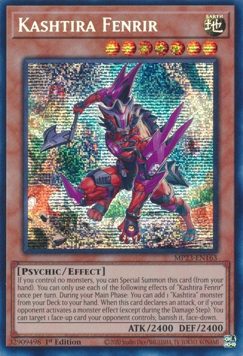 Kashtira Fenrir (MP23-EN163)  Prismatic Secret Rare