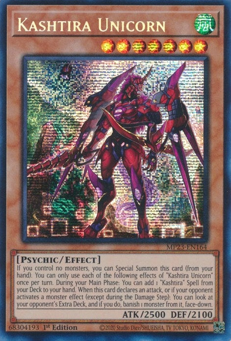 Kashtira Unicorn (MP23-EN164)  Prismatic Secret Rare