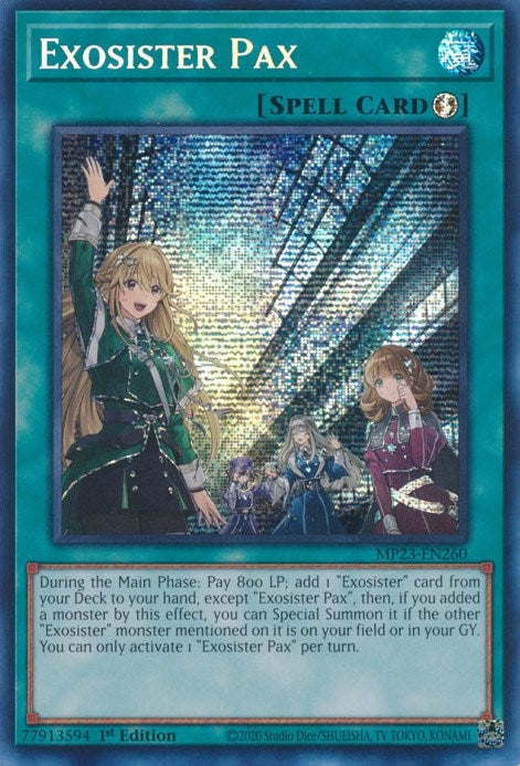 Exosister Pax (MP23-EN260)  Prismatic Secret Rare