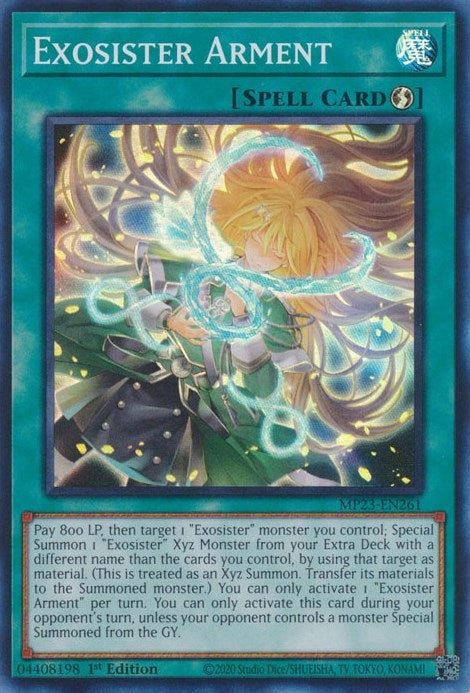 Exosister Arment (MP23-EN261)  Super Rare