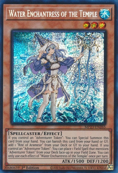 Water Enchantress of the Temple (MP23-EN265)  Prismatic Secret Rare