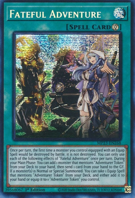Fateful Adventure (MP23-EN268)  Prismatic Secret Rare