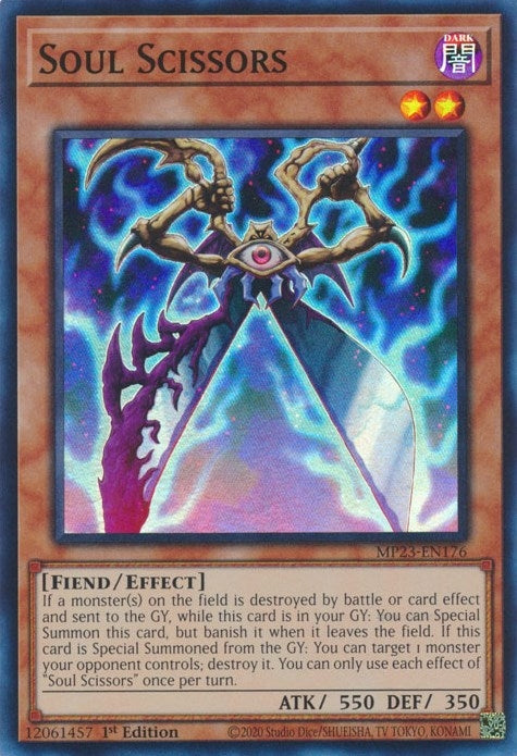 Soul Scissors (MP23-EN176)  Super Rare