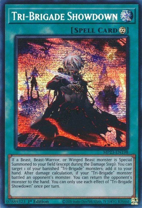 Tri-Brigade Showdown (MP23-EN198)  Prismatic Secret Rare